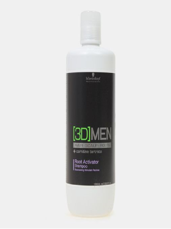 SCHWARZKOPF 3D MEN SION ACTIVADOR DE RAICES 1 LT. - El Palacio De La Belleza