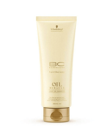 SCHWARZKOPF BC OIL MIRACLE MARULA SHAMPOO CABELLO DELGADO 200 ML.