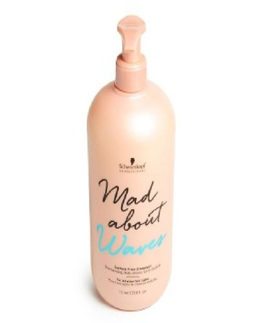 SCHWARZKOPF MAD ABOUT WAVES SH. SIN SULFATOS 1000 ML. - El Palacio De La Belleza