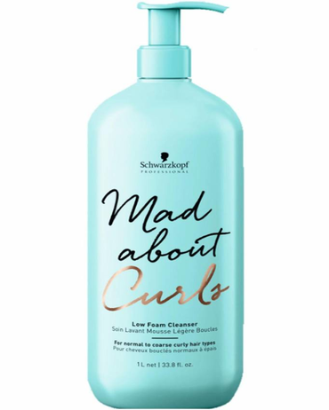 SCHWARZKOPF MAD ABOUT CURLS LOW FOAM SH.1000 ML. - El Palacio De La Belleza