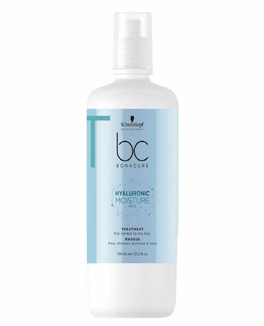 SCHWARZKOPF NUEVO BC HYALURONIC MOISTURE KICK TREATMENT 750 ML. - El Palacio De La Belleza