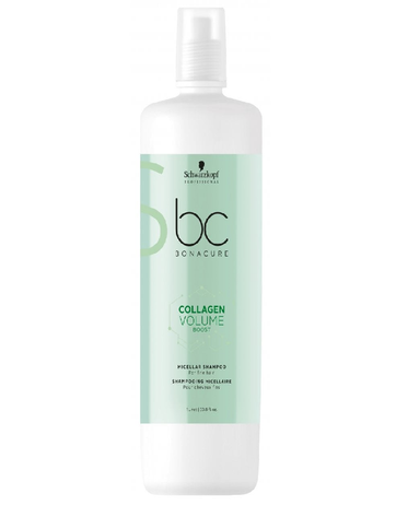 SCHWARZKOPF NUEVO BC COLLAGEN VOLUME BOOST SHAMPOO 1 LT. - El Palacio De La Belleza