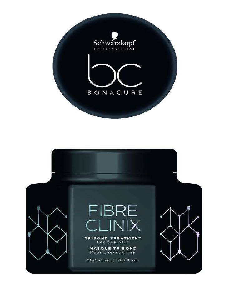 SCHWARZKOPF BC FIBRE CLINIX MASQUE 500 ML. PARA CABELLO GURESO SOLO SALON - El Palacio De La Belleza