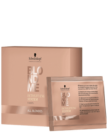 SCHWARZKOPF BLONDME DETOXIFYING SYSTEM ALL BLONDES SHOT 5X5 GRS.