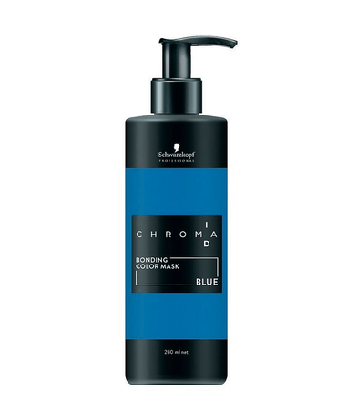 SCHWARZKOPF CHROMA ID BONDING COLOR MASK 280 ML. BLUE BLEU