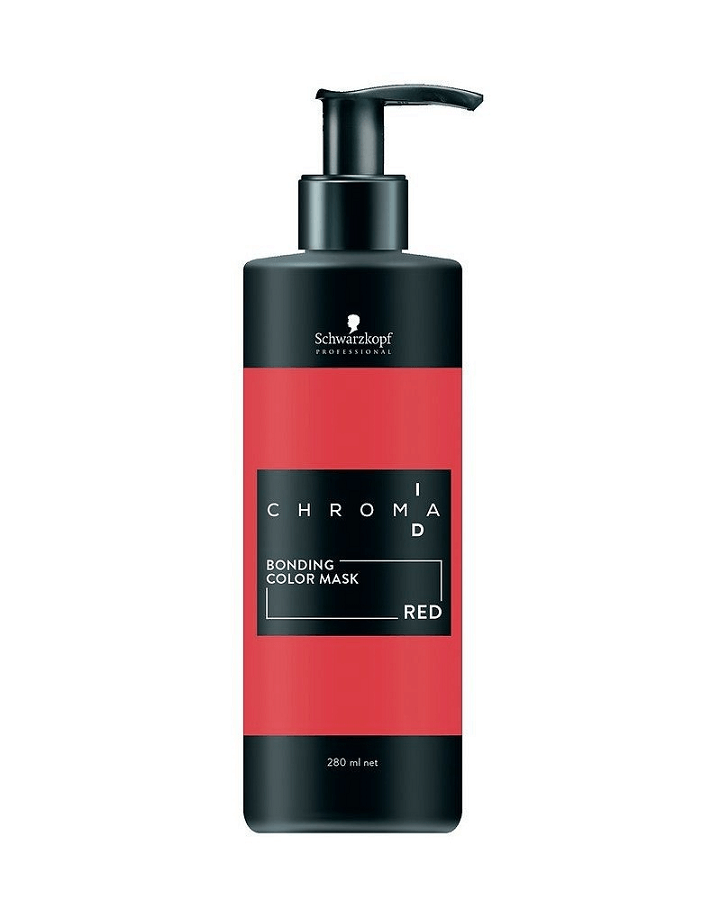 SCHWARZKOPF CHROMA ID BONDING COLOR MASK 280 ML. RED ROUGE