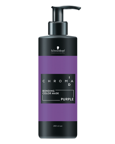SCHWARZKOPF CHROMA ID BONDING COLOR MASK 280 ML. PURPLE VIOLET