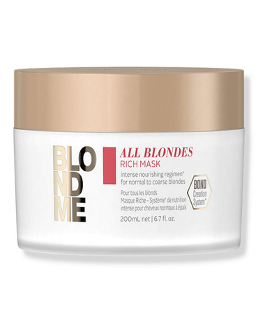 SCHWARZKOPF BLONDME ALL BLONDES RICH MASK 200 ML.