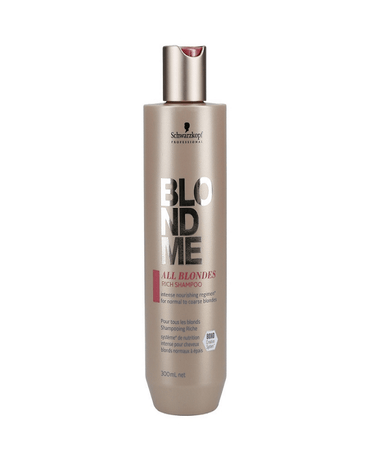 SCHWARZKOPF BLONDME ALL BLONDES RICH SHAMPOO 300 ML.