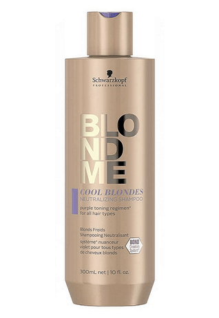 SCHWARZKOPF BLONDME COOL BLONDES NEUTRALIZING SHAMPOO 300 ML.