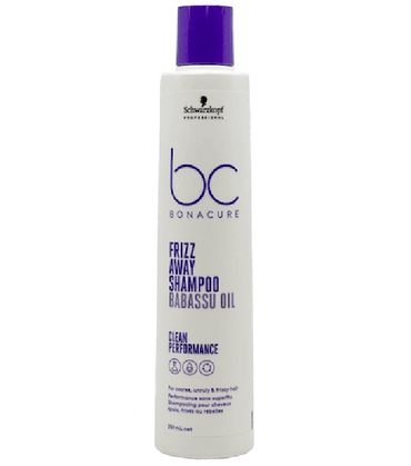 SCHWARZKOPF BC FRIZZ AWAY SHAMPOO BABASSU OIL 250 ML.