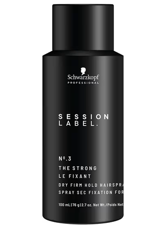 Schwarzkopf session label no.3 the strong spray 100 ML.