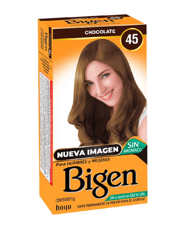 BIGEN TINTE 45 CHOCOLATE 6 GRS.