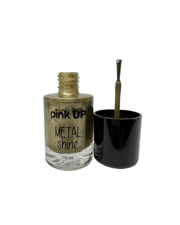 PINK UP ESMALTE METAL SHINE 10 ML. PKN07 GREEN GOLD