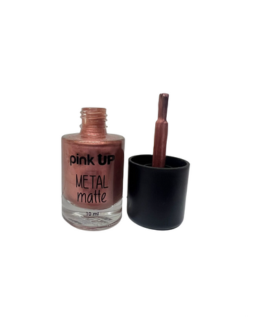PINK UP ESMALTE METAL MATTE 10 ML. PKN14 PINK DUST