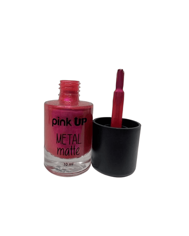 PINK UP ESMALTE METAL MATTE 10 ML. PKN16 MAGENTA