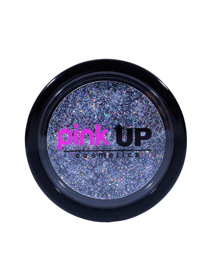 PINK UP GLITTER COMPACTO PARA OJOS Y ROSTRO PKG02 HOLOGRAM