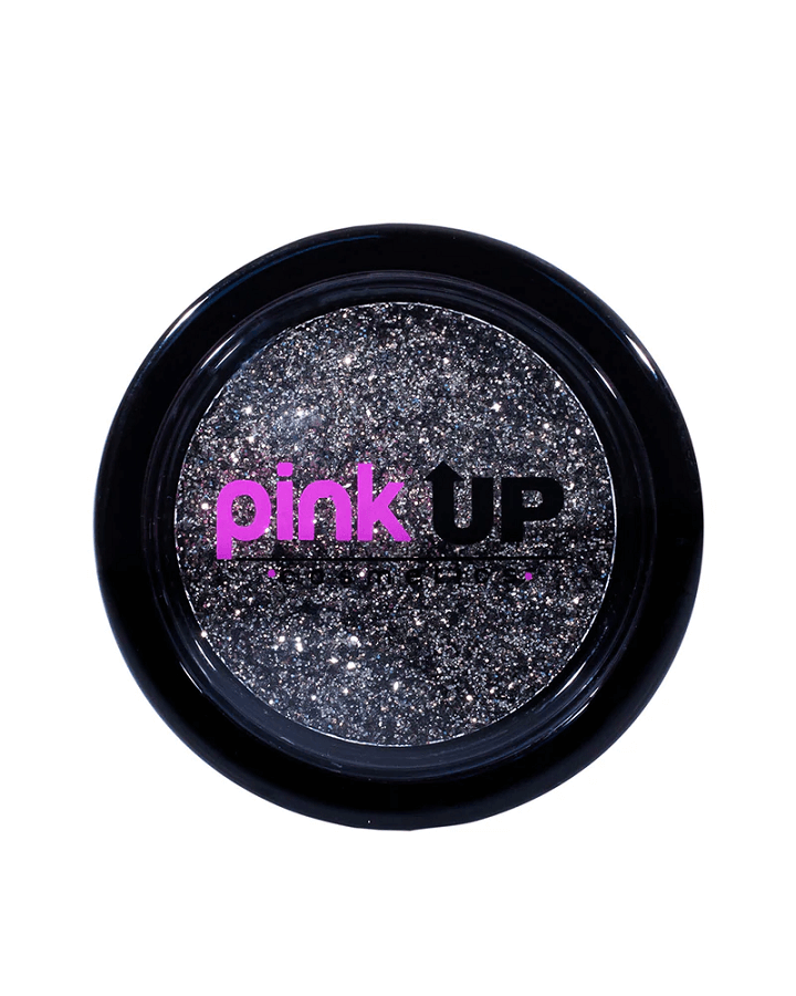 PINK UP GLITTER COMPACTO PARA OJOS Y ROSTRO PKG03 METAL