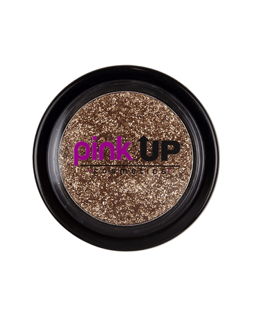 PINK UP GLITTER COMPACTO PARA OJOS Y ROSTRO PKG04 GOLD