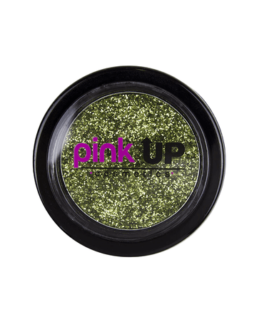 PINK UP GLITTER EYE SHADOW PKG07 GREEN APPLE