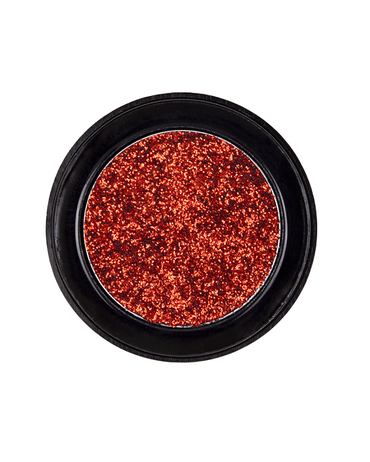 PINK UP GLITTER COMPACTO PARA OJOS Y ROSTRO PKG10 HOT RED