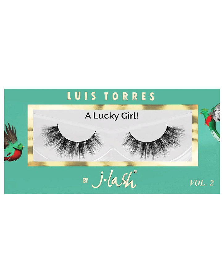 J. LASH LUIS TORRES PESTAÑAS TIRA VOL.2  FAUX MINK LTB30 A LUCKY GIRL