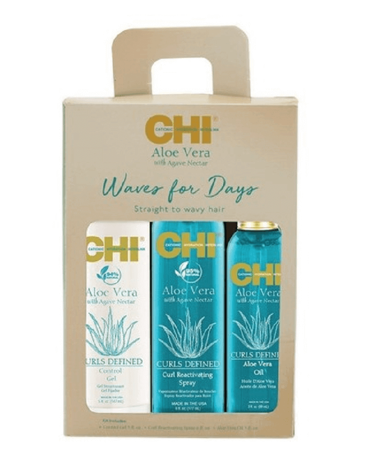 CHI ALOE VERA WAVE FOR DAYS KIT TRIO PM8499