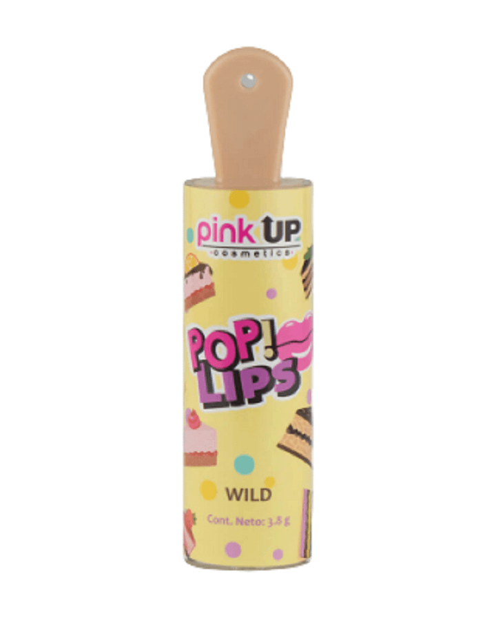 PINK UP LIPSTICK POP LIPS PKPL10 WILD