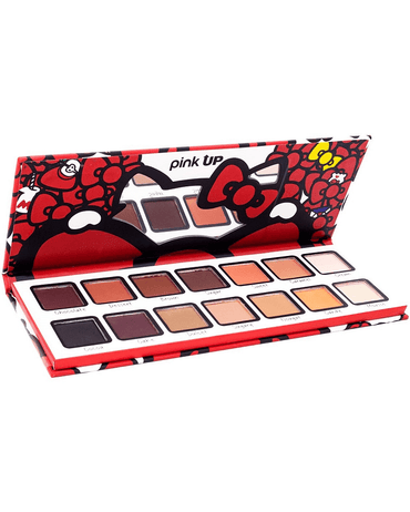 PINK UP PALETA ROJA HELLO KITTY PKP43