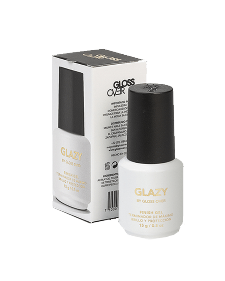 GLOSS OVER GLAZY MULTIGEL TERMINADOR BRILLANTE 15 GRS.