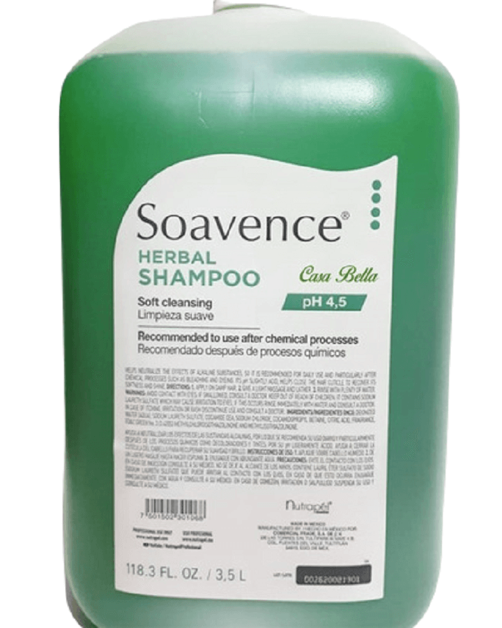 NUTRAPEL SOAVENCE SHAMPOO HERBAL 3500 ML. SN03H