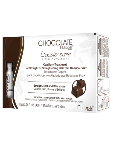 NUTRAPEL CHOCOLATE LASSIO CA.LA AMPOLLETA CAJA  C/12 PZAS.