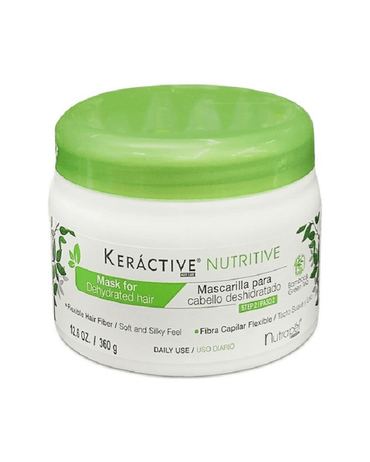 NUTRAPEL KERACTIVE NUTRITIVE MASK BAMBOO & GREEN TEA 360 GRS. NU30