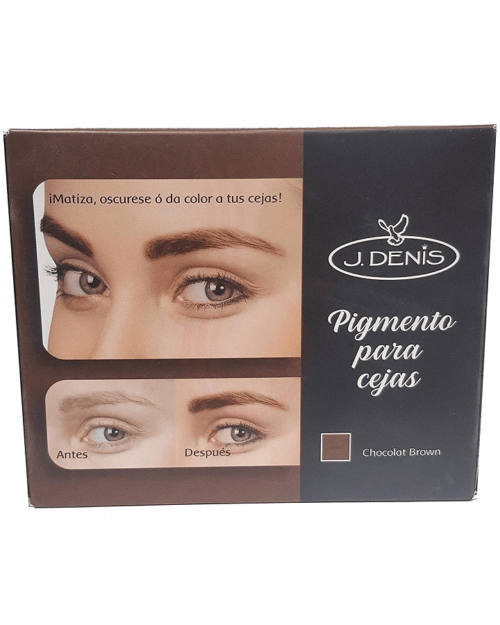 J.DENIS PIGMENTO ESPECIAL PARA CEJAS CHOCOLAT BROWN (CASTAÑO OBSCURO)