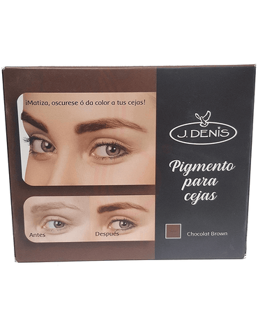 J.DENIS PIGMENTO ESPECIAL PARA CEJAS CHOCOLAT BROWN (CASTAÑO OBSCURO)