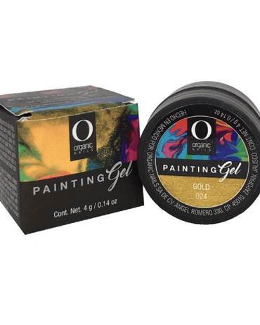 ORGANIC PAINTING GEL ON GOLD 024 4 G / .14 OZ