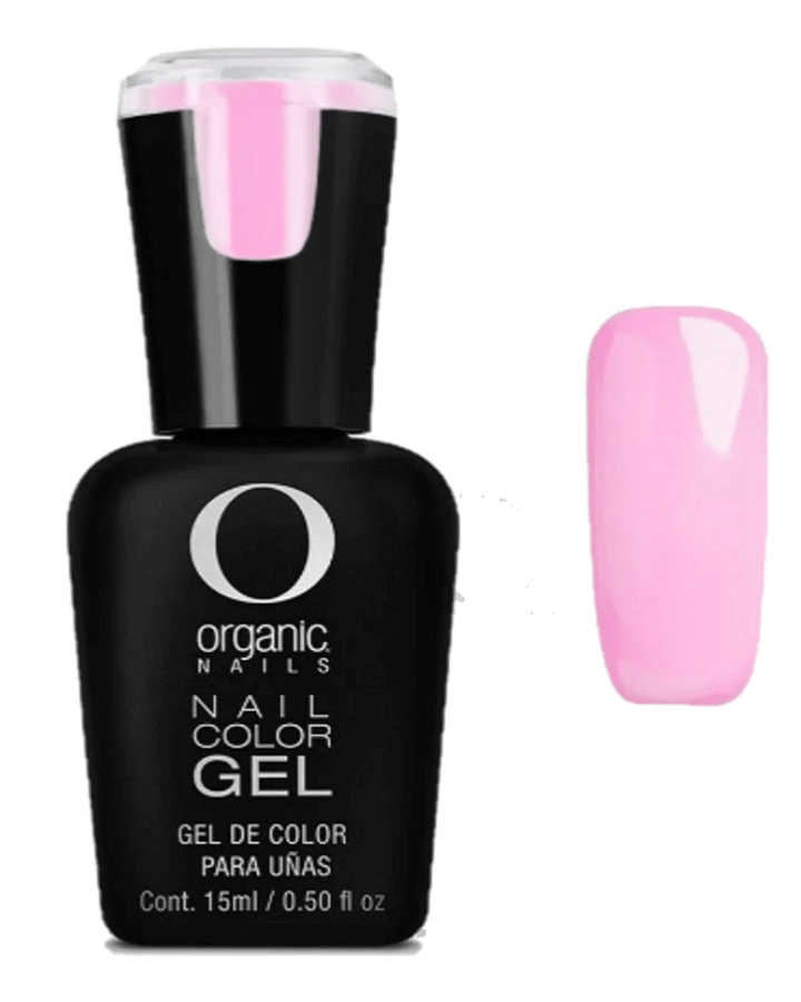 ORGANIC COLOR GEL 15 ML. 158 PASTEL PINK – El Palacio De La Belleza