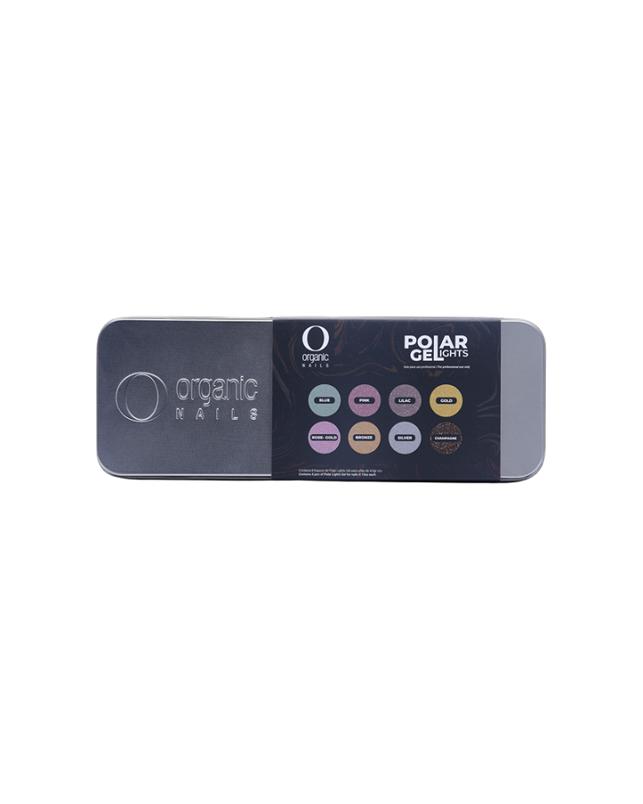 ORGANIC NAILS POLAR LIGHTS GEL COLLECTION CAJA C/8 TONOS