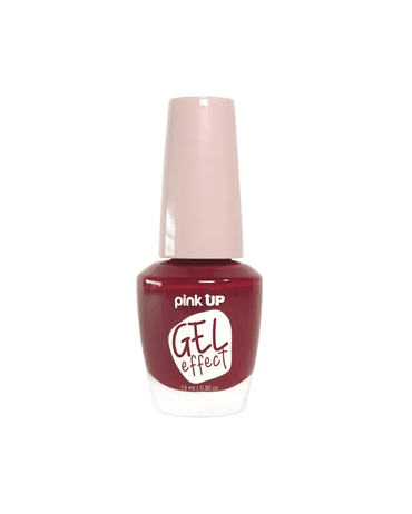 PINK UP GEL EFFECT ESMALTE PARA UÑAS #34 RED PKN34