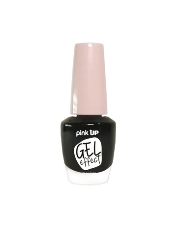PINK UP GEL EFFECT ESMALTE PARA UÑAS #36 BLACK PKN36