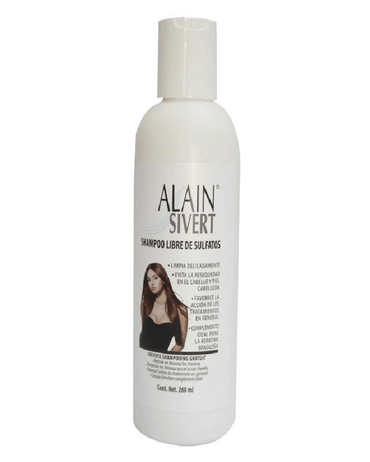 ALAIN SIVERT KERATINA BRASILENA SHAMPOO LIBRE DE SULFATOS 260 ML.