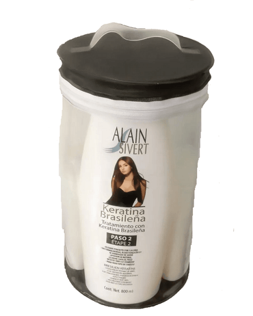 ALAIN SIVERT KERATINA BRASILENA KIT 800 ML.