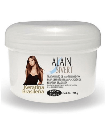 ALAIN SIVERT KERATINA BRASILENA TRATAMIENTO MANTENIMIENTO 250 GRS.