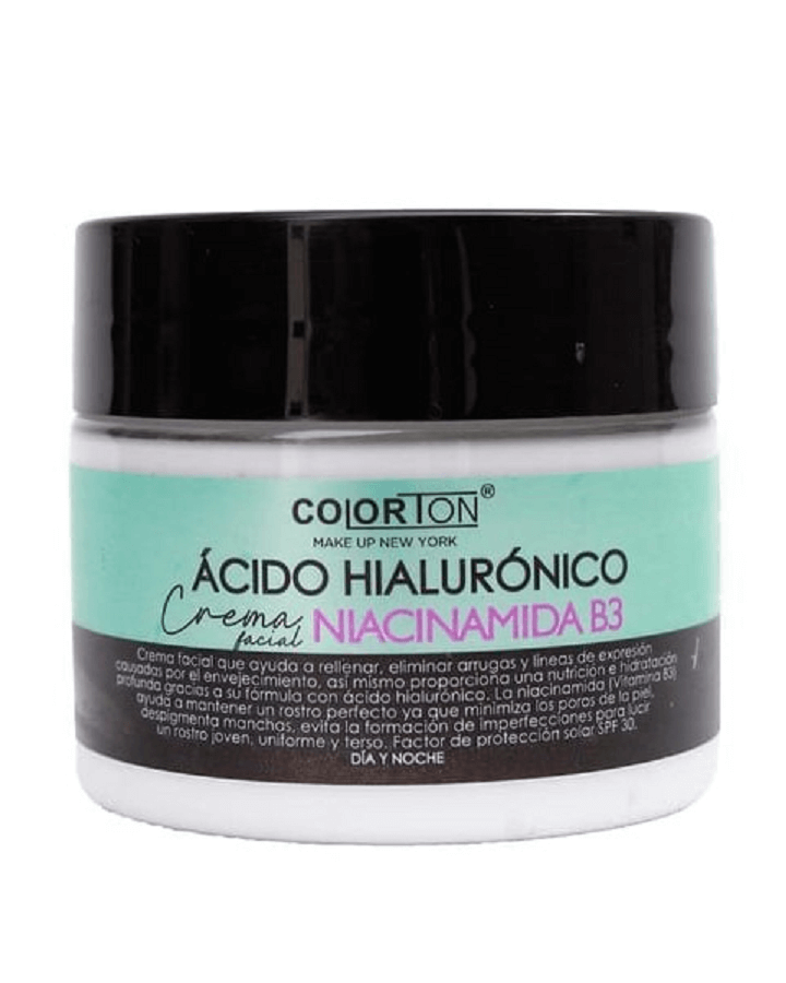 COLORTON ACIDO HIALURONICO CREMA NIACINAMIDA B3 90 GRS.