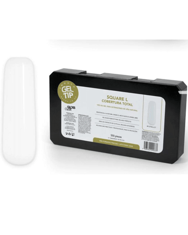 GLOSS OVER GELTIP SQUARE L / COBERTURA TOTAL 550 PZAS.