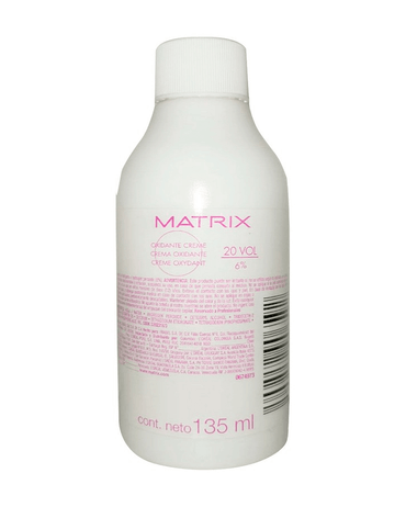 MATRIX OXIDANTE MINI 20 VOLUMENES 90 ML.