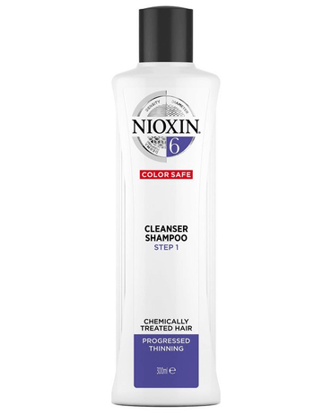 NIOXIN 6 CLEANSER SHAMPOO CABELLO TRATADO QUIMICAMENTE 300 ML.