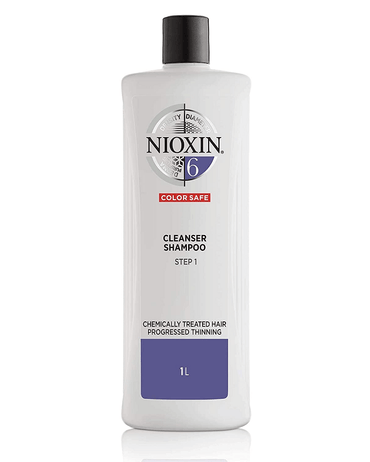NIOXIN 6 CLEANSER SHAMPOO CABELLO TRATADO QUIMICAMENTE 1 LT.