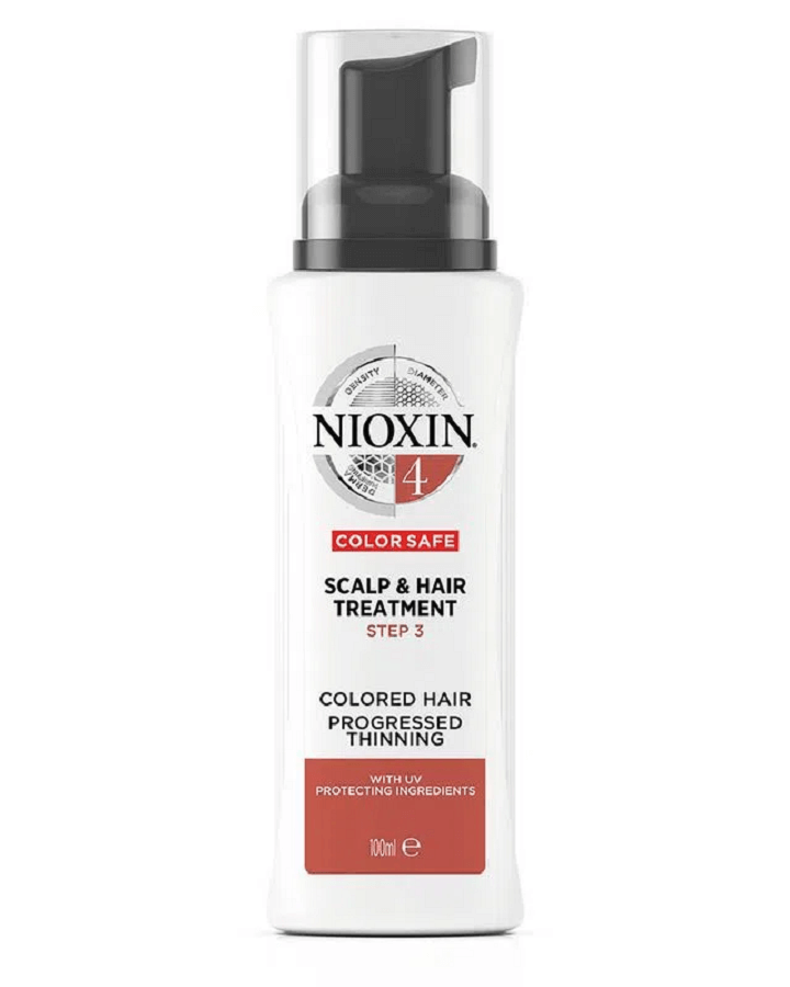 NIOXIN 4 SCALP & HAIR TREATMENT CABELLO TEÑIDO 100 ML.