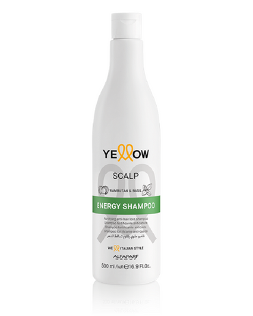 YELLOW SCALP ENERGY SHAMPOO CAIDA 500 ML.